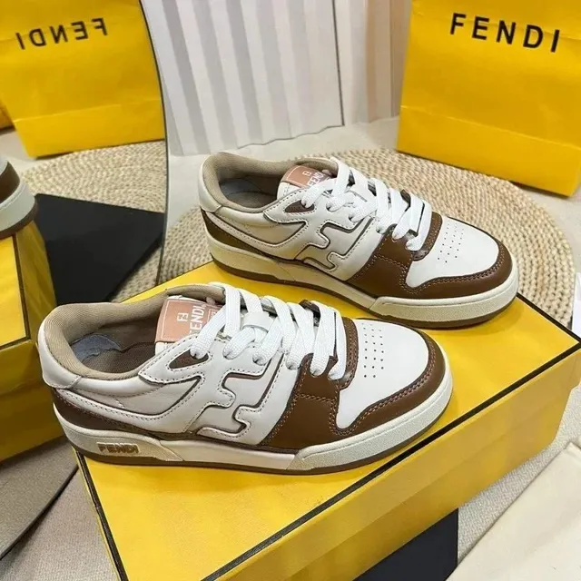 Fendi Match White and Brown