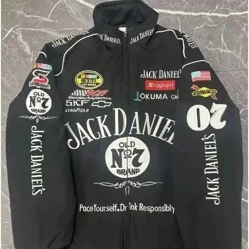 Jack Daniel's × NASCAR Racing Jacket Sponsor Patch Edition