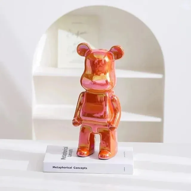 Be@rbrick Bearbrick Iridescent Orange