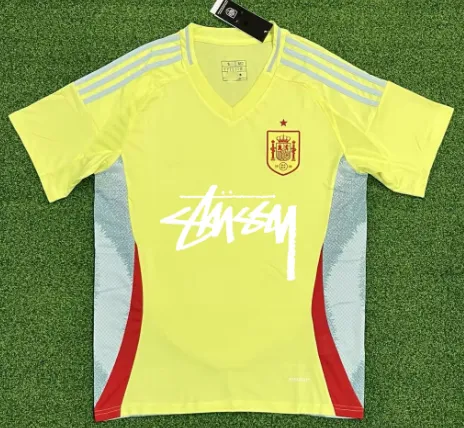 Adidas × Stüssy Spain National Team Away Jersey Stussy Collaboration