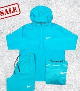 Nike Windrunner Jacket and Joggers Set Turbo Blue