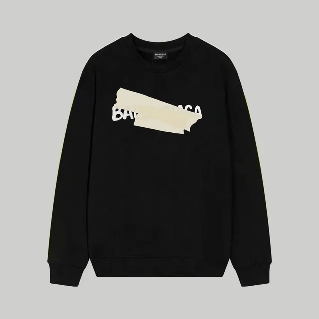 Balenciaga Crewneck Sweatshirt Tape Logo