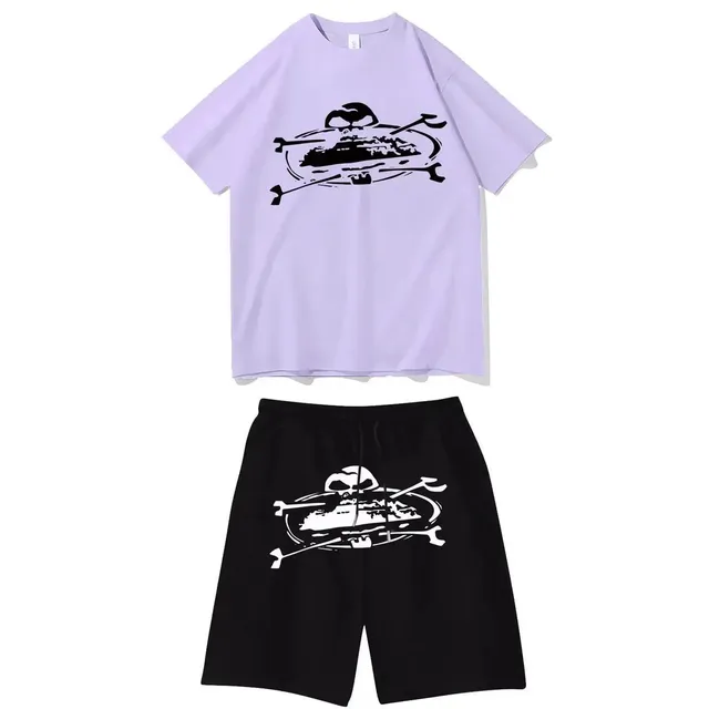 Corteiz Skull & Crossbones Set Two-Piece Co-ord