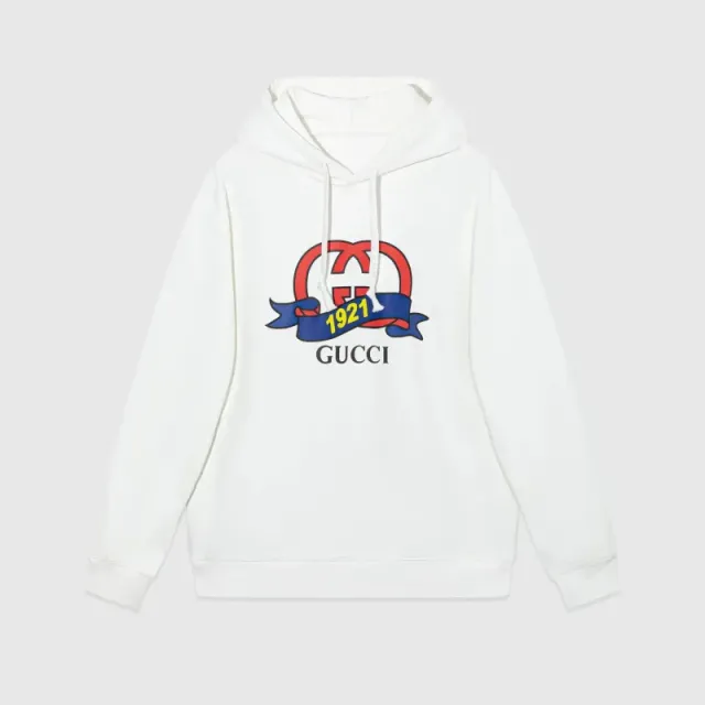 Gucci hoodies sweatshirts 1921 Logo Print