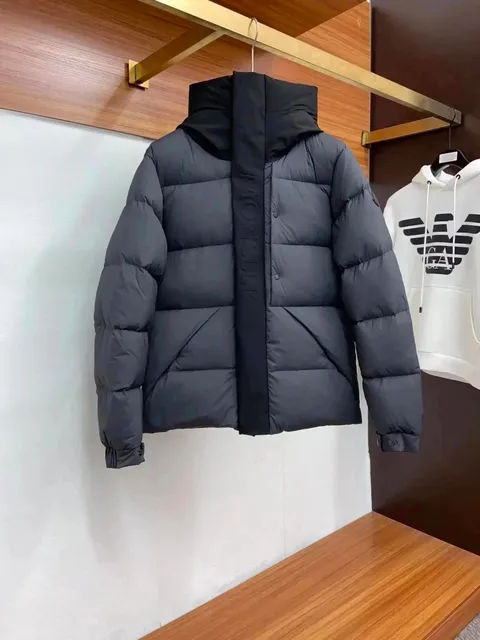 Moncler Puffer Jacket Logo Tape