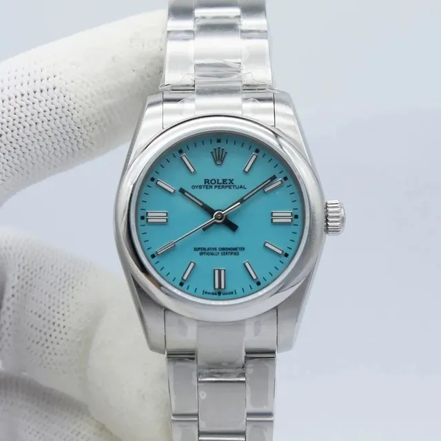 Rolex Oyster Perpetual Tiffany Blue Dial