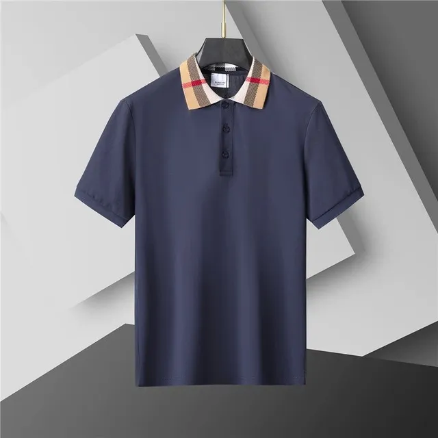 Burberry Polo Shirt Check Collar