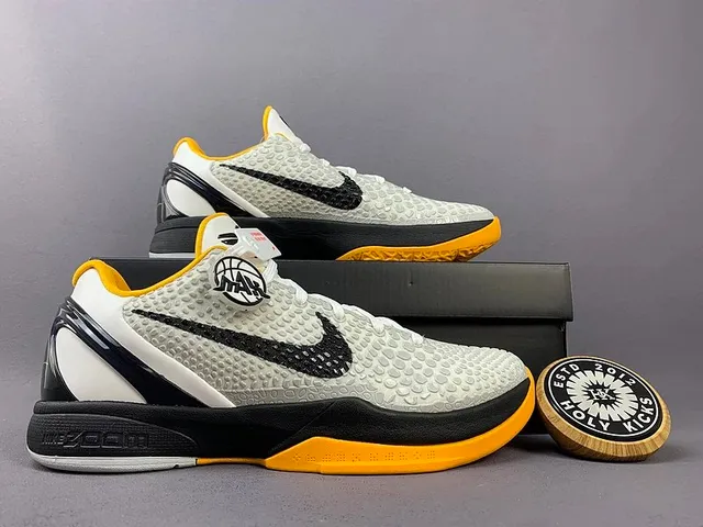 Nike Kobe 4 Protro White Black Yellow