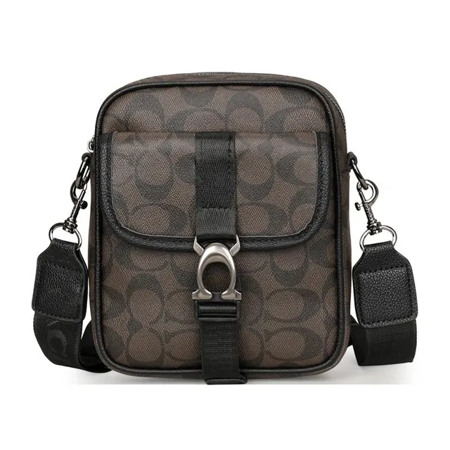 Coach Shoulder Bag Signature Canvas
