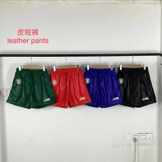 ZXJ3101皮短裤红色