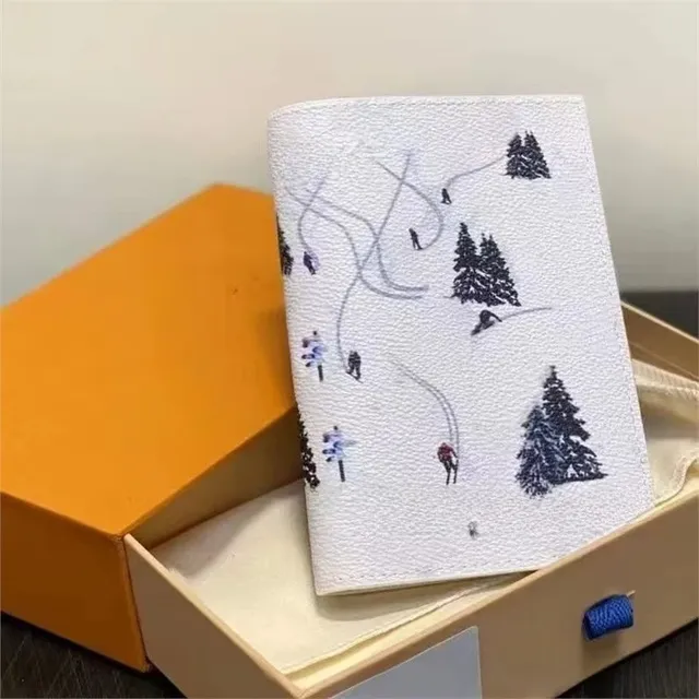 Louis Vuitton Wallet Ski Resort Print