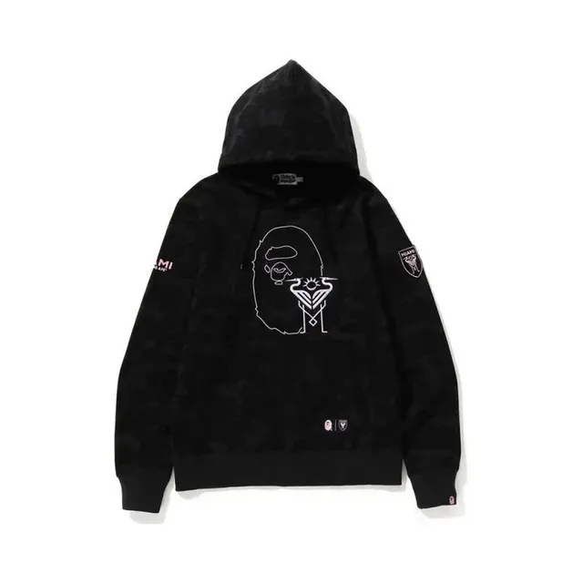 BAPE Hoodie Camouflage Ape Head