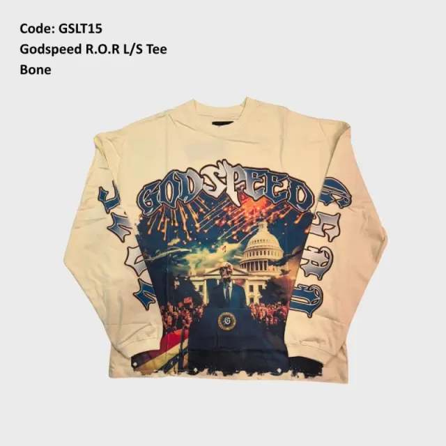 Gslt15 Godspeed R.O.R L/S Tee Bone