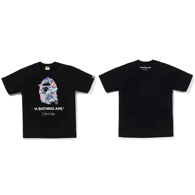 BAPE Shark Tee Camouflage Ape Head