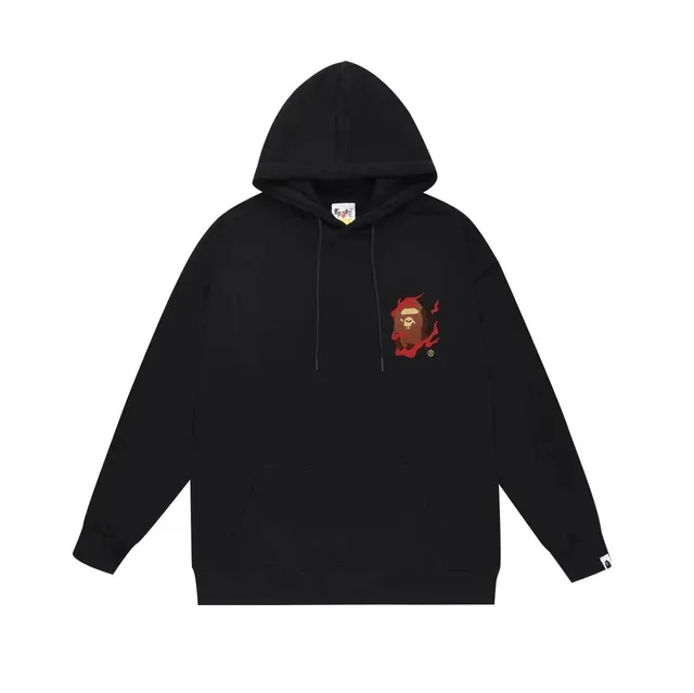 BAPE Shark Hoodie Flame Ape Head
