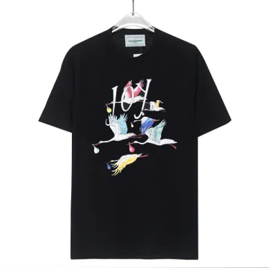 Casablanca Graphic Tee Crane Print