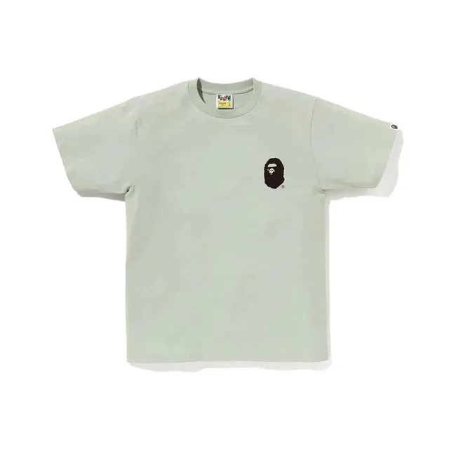 BAPE Ape Head Tee Sage Green