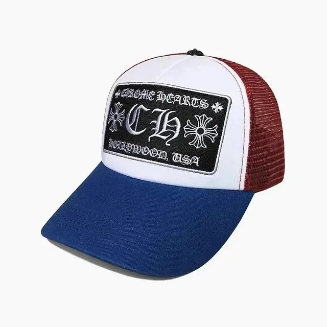 Chrome Hearts Trucker Cap CH Logo Patch