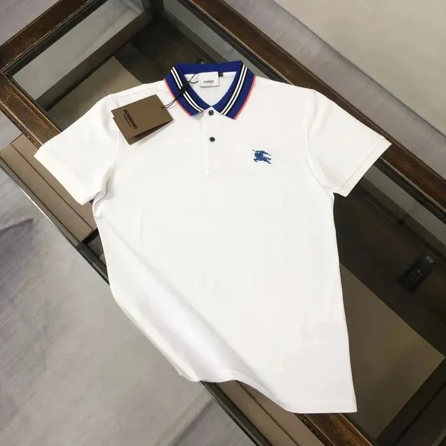 Burberry Polo Shirt Equestrian Knight Logo