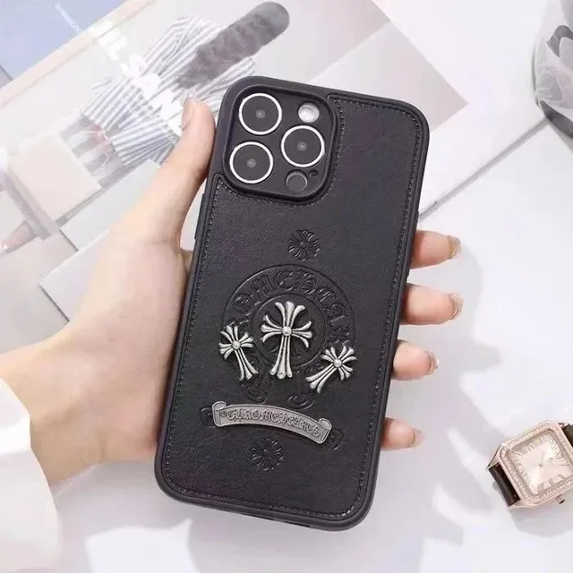 Chrome Hearts Phone Case Cross Logo