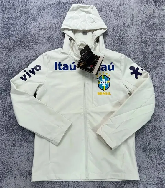 Nike Brazil National Team Windbreaker White