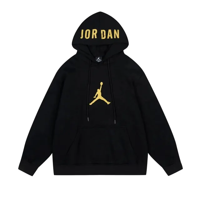 Jordan Hoodie Gold Jumpman