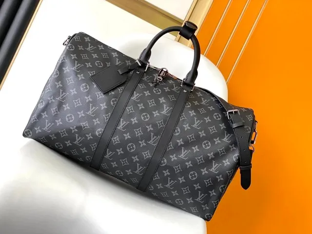 Louis Vuitton Keepall Monogram Eclipse Black