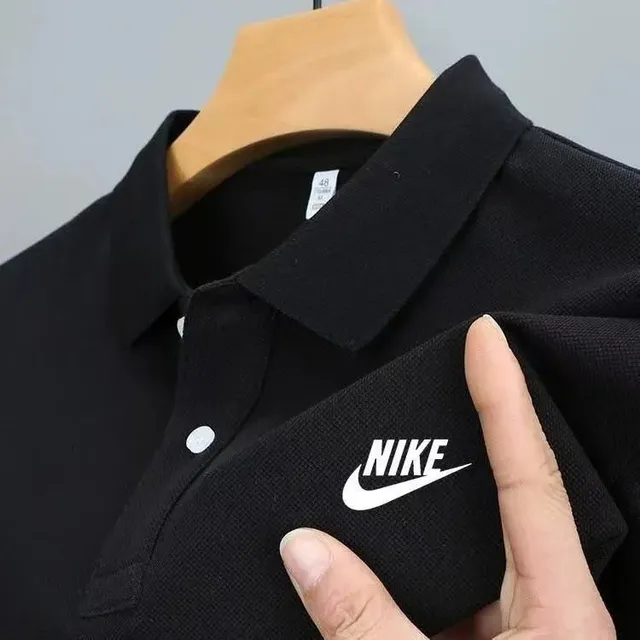 Nike Polo Shirt Swoosh Logo