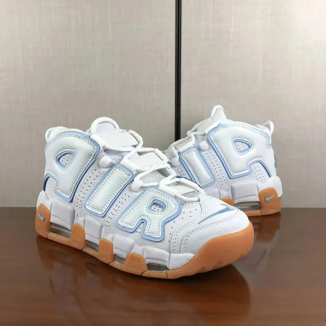 Nike Air More Uptempo White Ice Blue Gum