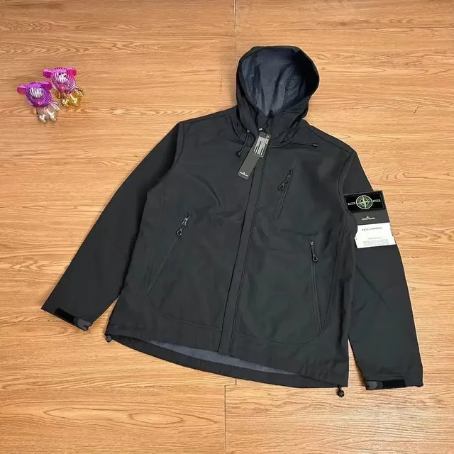 Stone Island Goggle Jacket Black