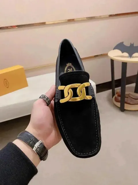Double T Loafer Gold Chain