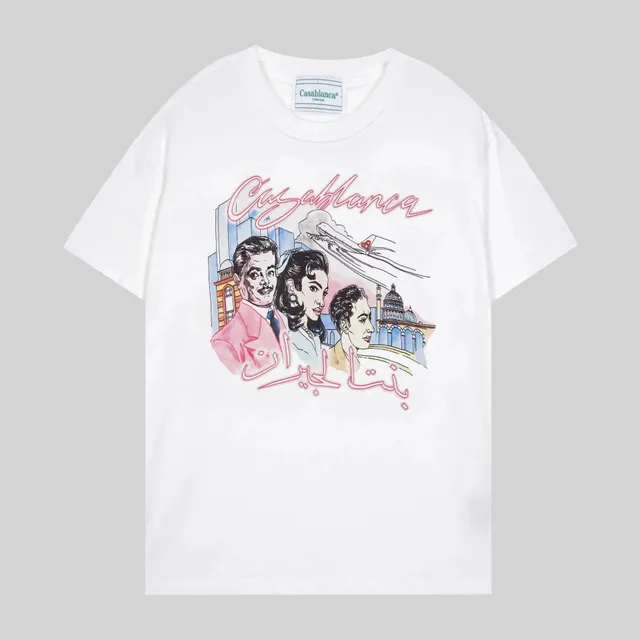 Graphic Tee Casablanca Tennis Club Print