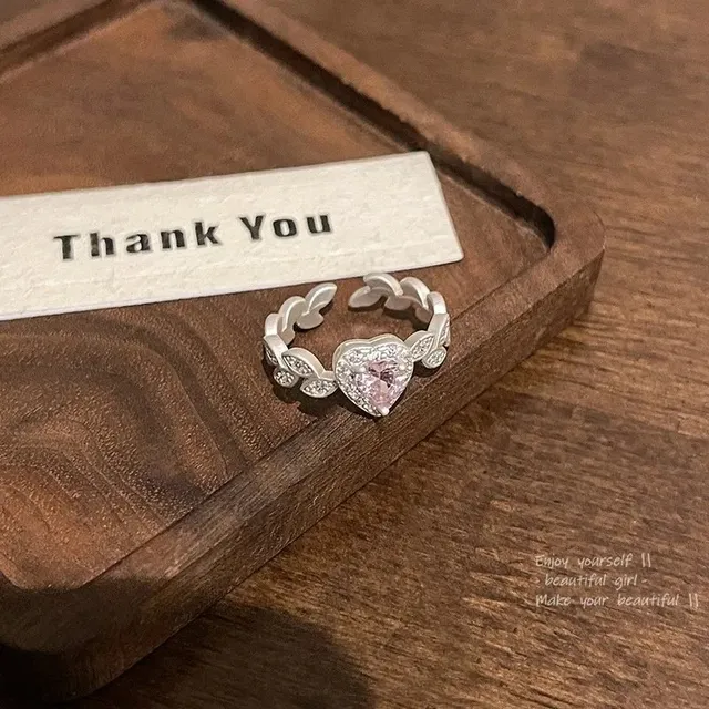 Tiffany & Co. Heart Ring Crystal-Embellished