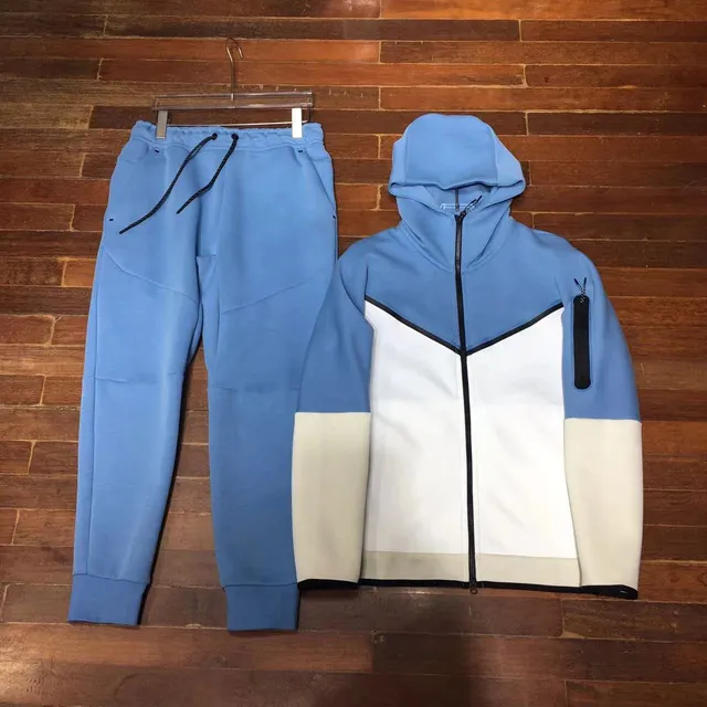 Nike Tech Fleece Hoodie and Joggers Color-Block