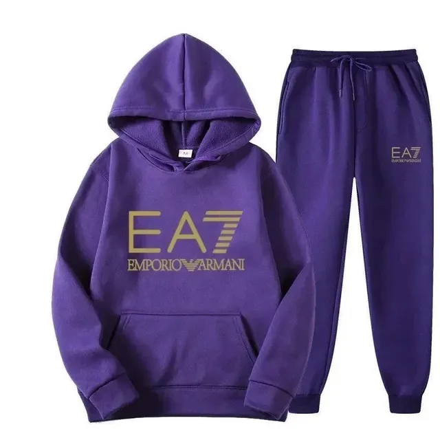 Emporio Armani Hoodie and Joggers Set EA7 Logo