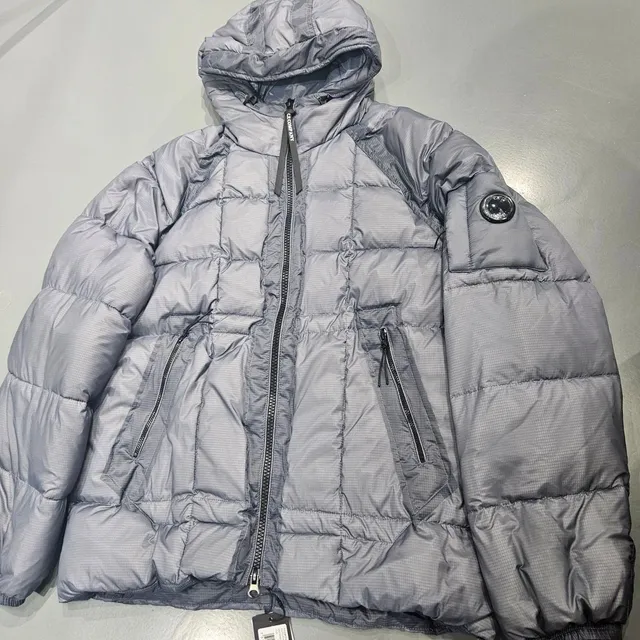 C.P. Company Goggle Jacket Grid Tech Puffer