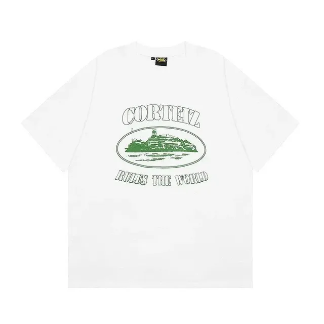 Graphic Tee Corteiz Rules The World