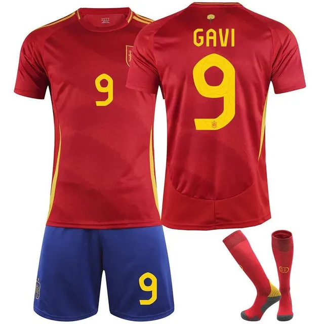 Adidas × Spain National Team Spain Home Kit Gavi #9