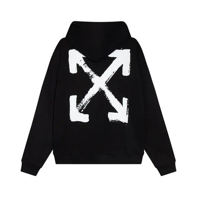 Off-White Arrow Hoodie Painted Arrows
