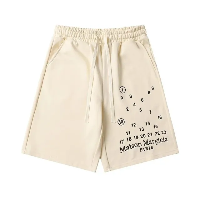 Maison Margiela Numbered Shorts Printed Logo