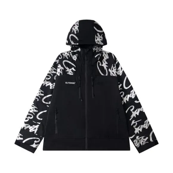 Gallery Dept. Graffiti Hooded Jacket Abstract Print