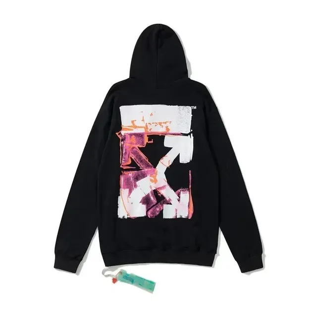 Off-White Arrow Hoodie Painted Arrow