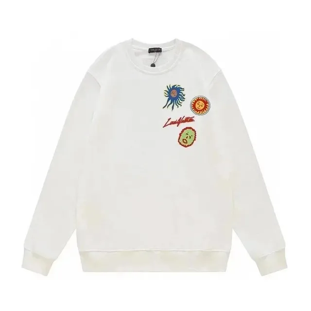 Louis Vuitton Crewneck Sweatshirt Multi-Embroidered Sun Motif