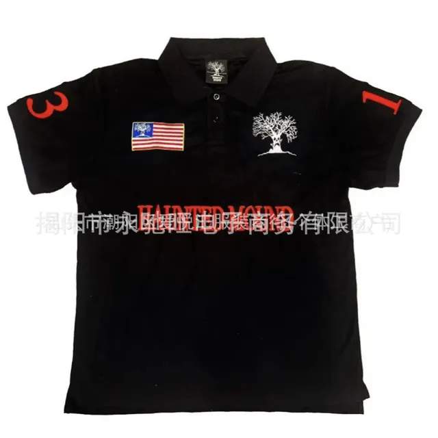 Haunted Mound Polo Shirt Haunted Mind