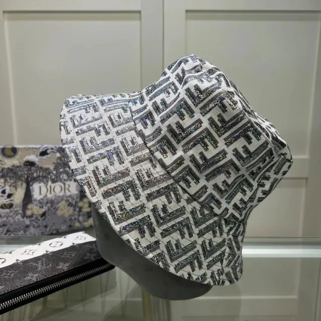 Dior Bucket Hat FF Logo Jacquard