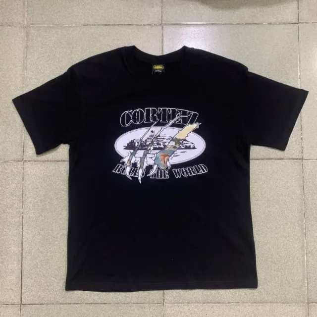 Corteiz Graphic Tee Rules The World