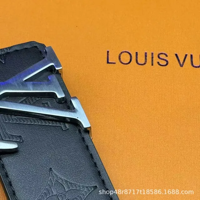 Louis Vuitton LV Belt Monogram Embossed