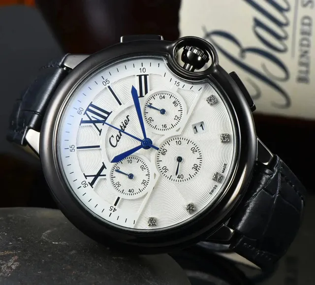 Cartier Santos Chronograph Diamond-Set