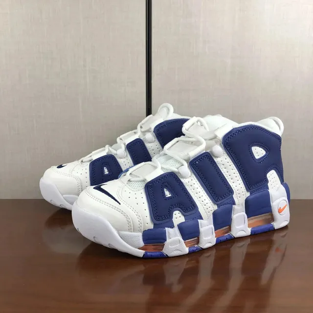 Nike Air More Uptempo White Navy