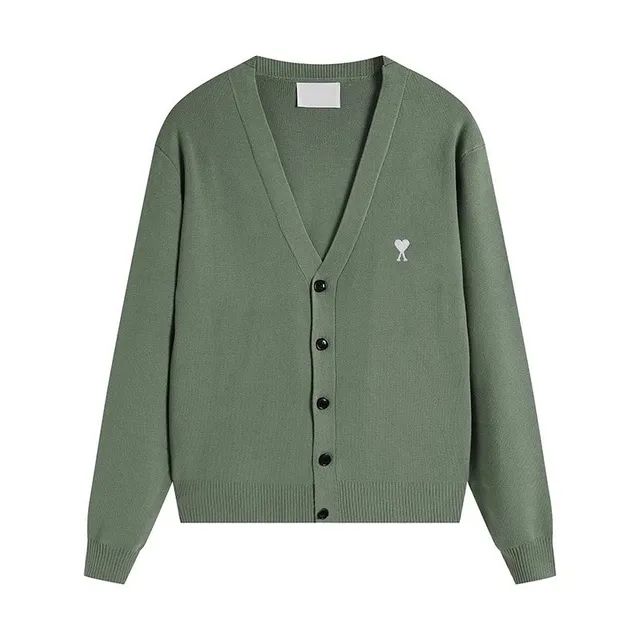 Amiri Cardigan Heart Logo